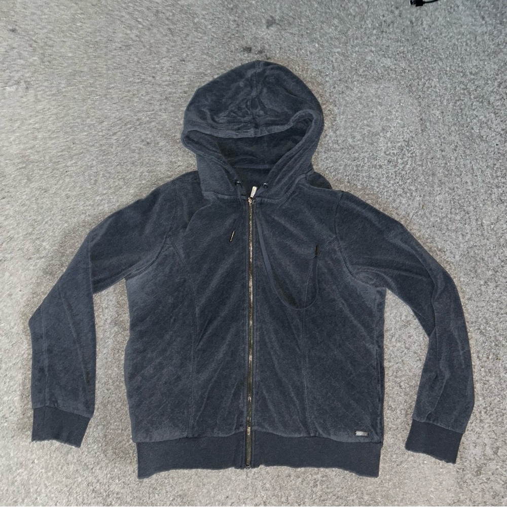 Calvin Klein Gray Hooded Jacket